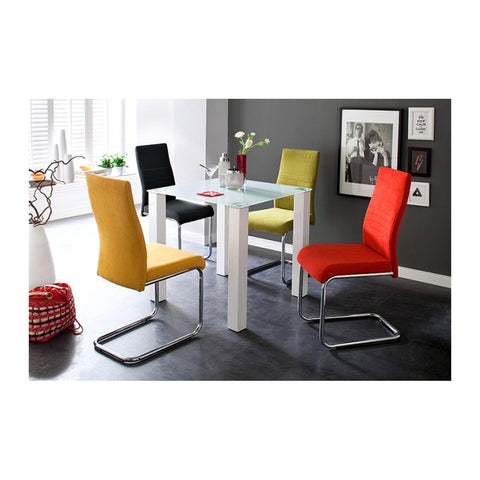 Elegant Canteen Tables & Dining Sets Heavy-Duty Steel Base & Easy-Clean Table, Offix Furniture