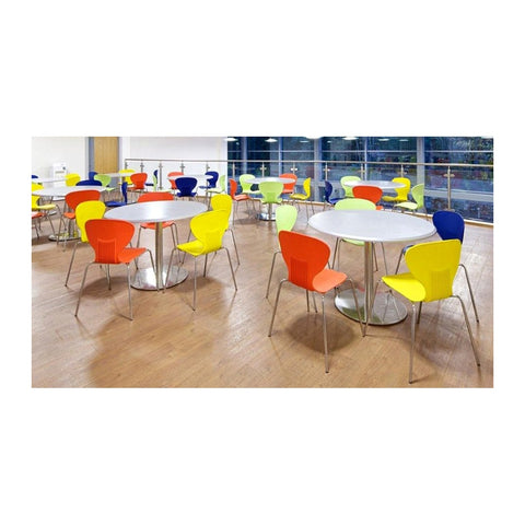 Willo Canteen Tables & Dining Sets Heavy-Duty Steel Base & Easy-Clean Table, Offix Furniture