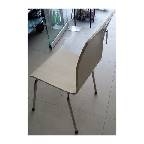 Divaex Dining & Canteen Chairs Easy-Clean Poly Shell & Metal Base, Offix Furniture