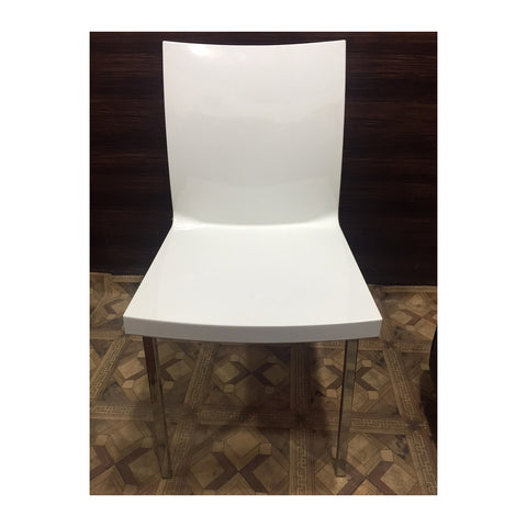 Divais Dining & Canteen Chairs Easy-Clean Poly Shell & Metal Base, Offix Furniture