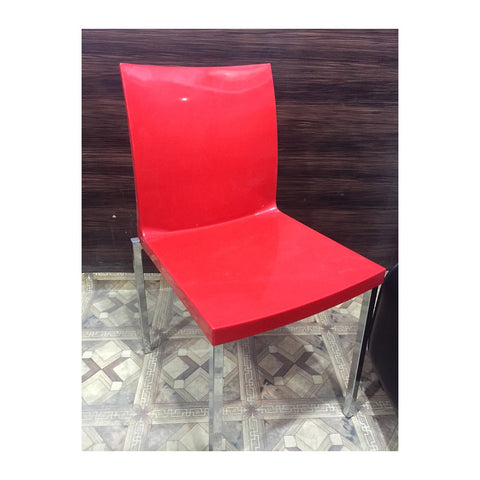 Divait Dining & Canteen Chairs Easy-Clean Poly Shell & Metal Base, Offix Furniture