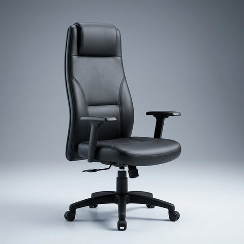 Alban High Back Executive Leather Chair, Offix Furniture