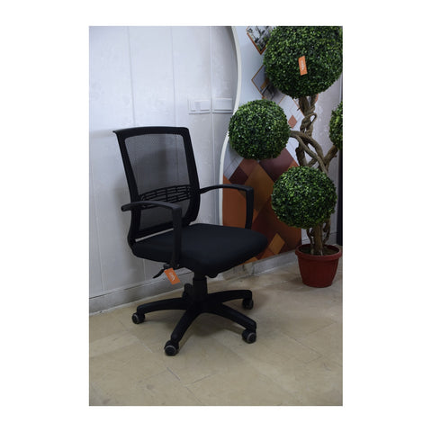 Porada Medium Back Managerial Chairs Breathable Mesh & Hydraulic Lift, Offix Furniture