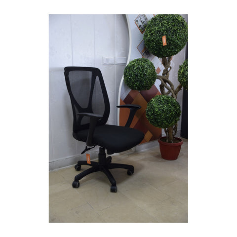 Runi Medium Back Managerial Chairs Breathable Mesh & Hydraulic Lift, Offix Furniture