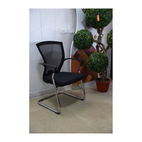 Curvy Visitor & Guest Chairs Heavy-Duty Sled Base & Padded Seat, Offix Furniture