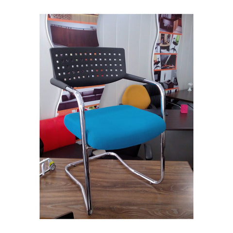 Edener Visitor & Guest Chairs Heavy-Duty Sled Base & Padded Seat, Offix Furniture