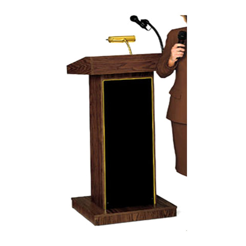 Novus Rostrums & Podiums Angled Reading Ledge & Microphone Port, Offix Furniture