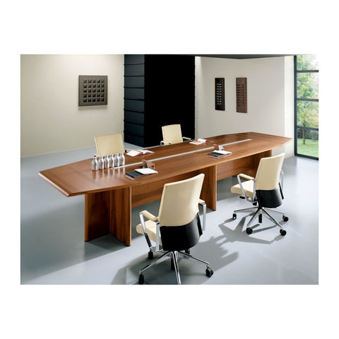 Dutche Conference & Boardroom Tables Multi-Seater Layout & Concealed Wire Box, Offix Furniture