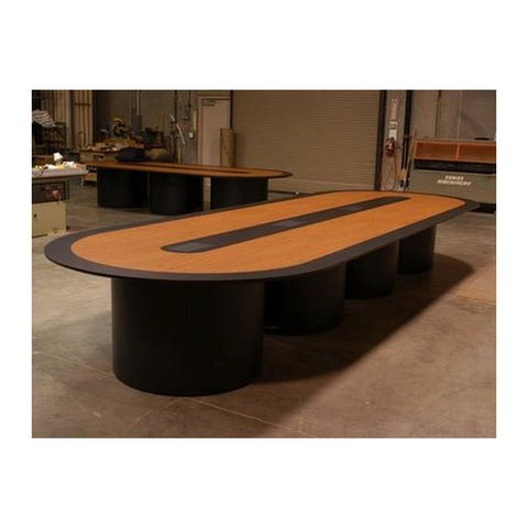 Calaan Conference & Boardroom Tables Multi-Seater Layout & Concealed Wire Box, Offix Furniture