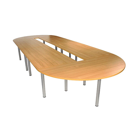 Calaas Conference & Boardroom Tables Multi-Seater Layout & Concealed Wire Box, Offix Furniture