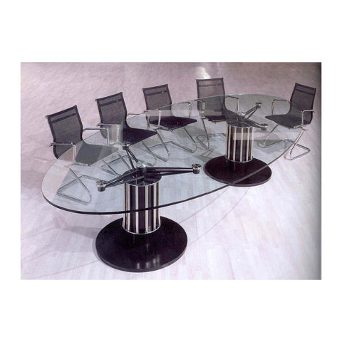 Calaon Conference & Boardroom Tables Multi-Seater Layout & Concealed Wire Box, Offix Furniture