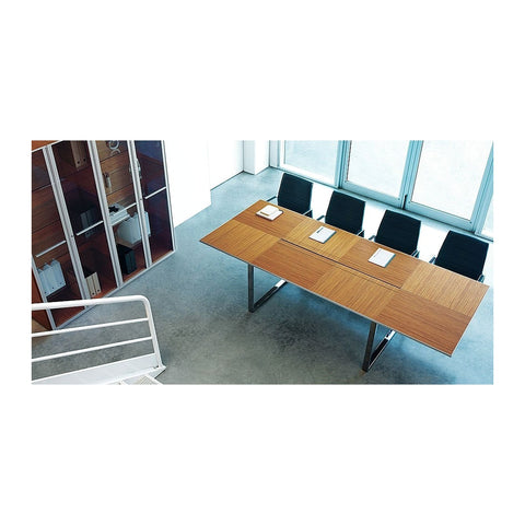 Calaino Conference & Boardroom Tables Multi-Seater Layout & Concealed Wire Box, Offix Furniture