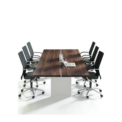 Cleoan Conference & Boardroom Tables Multi-Seater Layout & Concealed Wire Box, Offix Furniture