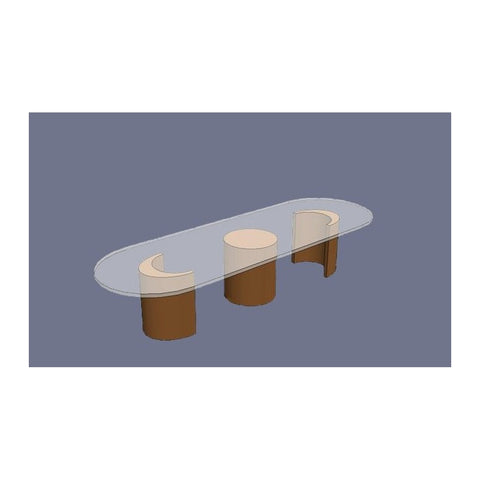 Cleoya Conference & Boardroom Tables Multi-Seater Layout & Concealed Wire Box, Offix Furniture
