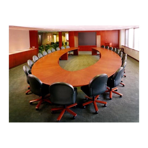 Cleoina Conference & Boardroom Tables Multi-Seater Layout & Concealed Wire Box, Offix Furniture