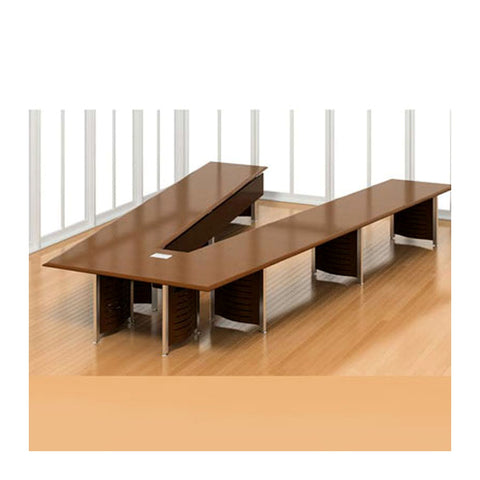 Cleoita Conference & Boardroom Tables Multi-Seater Layout & Concealed Wire Box, Offix Furniture