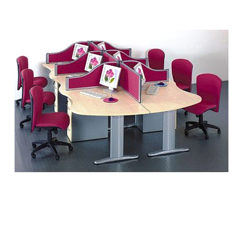 Lynx Call Centre Carrels & Cubicles Sound-Dampening Fabric Privacy Partitions, Offix Furniture