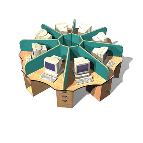 Centaurus Call Centre Carrels & Cubicles Sound-Dampening Fabric Privacy Partitions, Offix Furniture