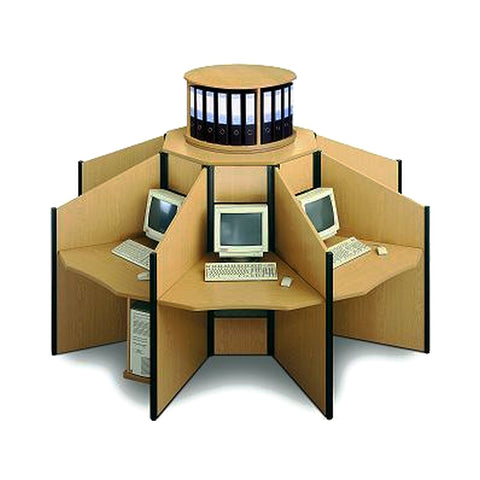 Sagitta Call Centre Carrels & Cubicles Sound-Dampening Fabric Privacy Partitions, Offix Furniture