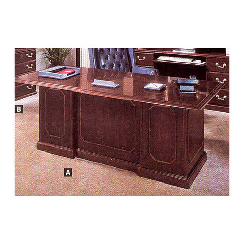 Epicur Classic Executive Desks Integrated Pedestal Drawers & PVC Edge, Offix Furniture