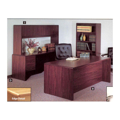 Epicant Classic Executive Desks Integrated Pedestal Drawers & PVC Edge, Offix Furniture