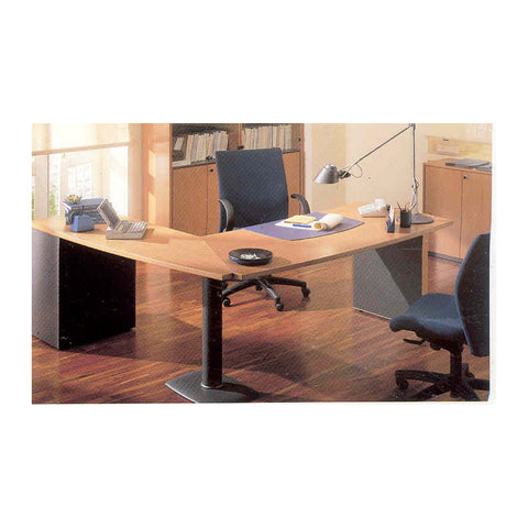 Faroen Classic Executive Desks Integrated Pedestal Drawers & PVC Edge, Offix Furniture