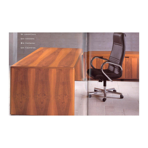 Faroox Classic Executive Desks Integrated Pedestal Drawers & PVC Edge, Offix Furniture