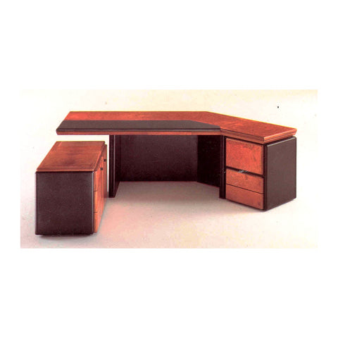 Finoius Classic Executive Desks Integrated Pedestal Drawers & PVC Edge, Offix Furniture