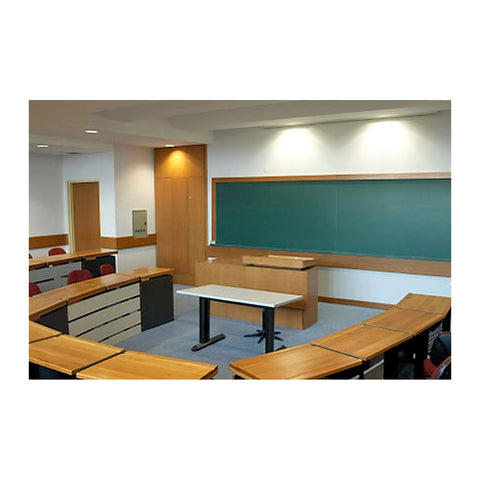Baron Classroom Desks & Dual Benches Integrated 2-Student Bench & Metal Frame, Offix Furniture