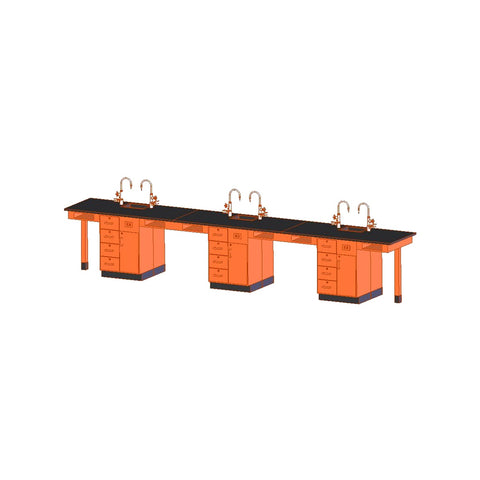 Altoina Science & Lab Workbenches Chemical-Resistant Top & Heavy Steel Base, Offix Furniture