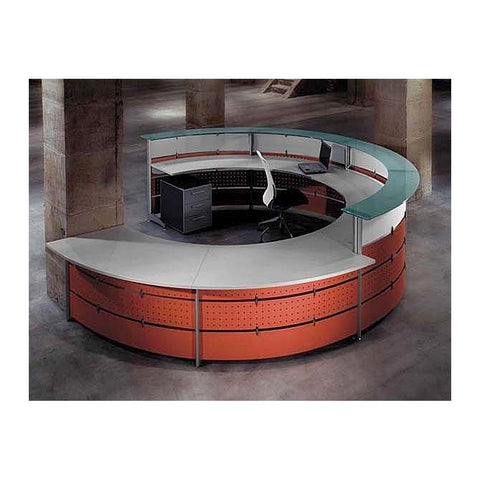 Napaox Reception Counters & Desks High Transaction Ledge & Lockable Drawers, Offix Furniture