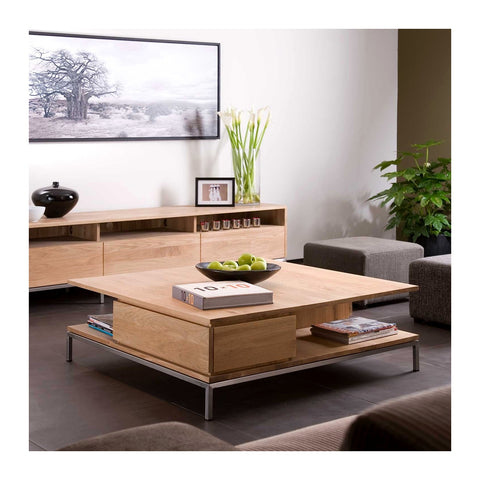 Miss Center & Coffee Tables Laminated Coffee Tabletop & Sturdy Base, Offix Furniture
