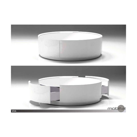 Auraax Center & Coffee Tables Laminated Coffee Tabletop & Sturdy Base, Offix Furniture