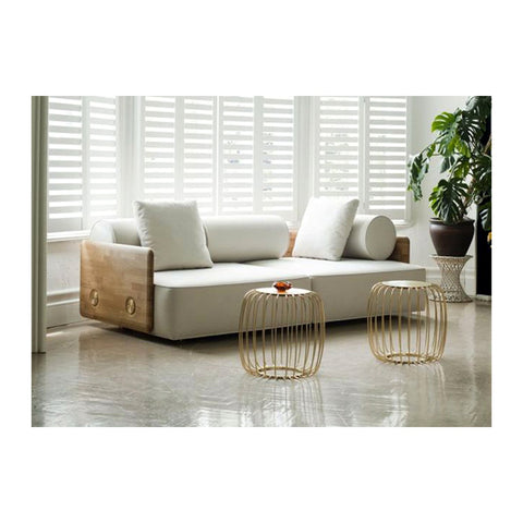 Edgepvc Office Sofas (1/2/3 Seater) Acacia Wood Internal Frame & Leatherite, Offix Furniture