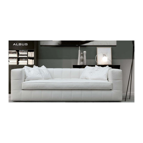 Albus Office Sofas (1/2/3 Seater) Acacia Wood Internal Frame & Leatherite, Offix Furniture