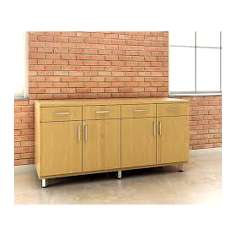 Crestia Executive Credenzas & Cabinets Locking Hinged Doors & Filing Drawers, Offix Furniture
