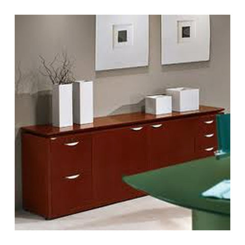 Crestil Executive Credenzas & Cabinets Locking Hinged Doors & Filing Drawers, Offix Furniture
