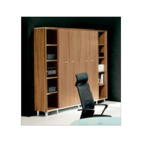 Crestest Executive Credenzas & Cabinets Locking Hinged Doors & Filing Drawers, Offix Furniture