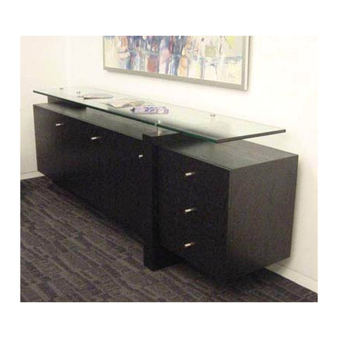 Daliin Executive Credenzas & Cabinets Locking Hinged Doors & Filing Drawers, Offix Furniture