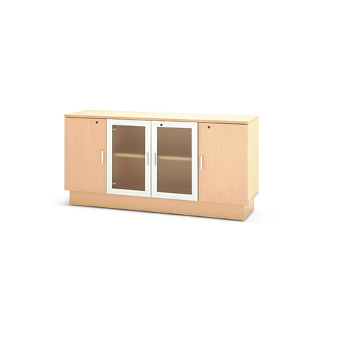 Daraum Executive Credenzas & Cabinets Locking Hinged Doors & Filing Drawers, Offix Furniture