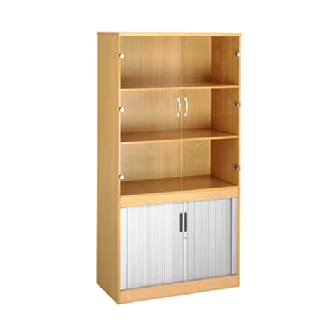 Darayn Executive Credenzas & Cabinets Locking Hinged Doors & Filing Drawers, Offix Furniture