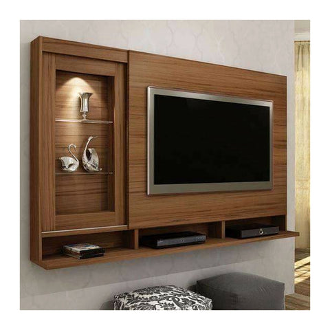 Deseta Media Consoles & LCD Units Wall LCD Mount Panel & Low Credenza Unit, Offix Furniture