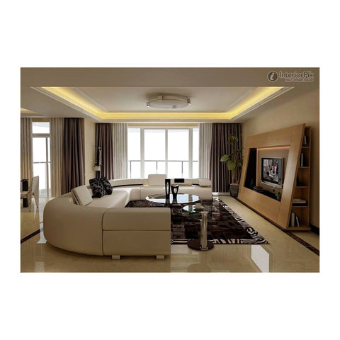 Manoium Media Consoles & LCD Units Wall LCD Mount Panel & Low Credenza Unit, Offix Furniture