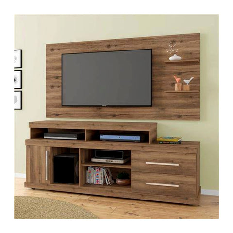 Mesaax Media Consoles & LCD Units Wall LCD Mount Panel & Low Credenza Unit, Offix Furniture