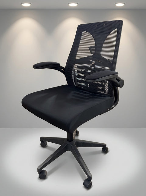 SpineFlex Ergonomic Task Chair – Active Lumbar Support - Angle 2