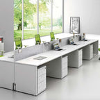 Linear Workstation for 8 Person