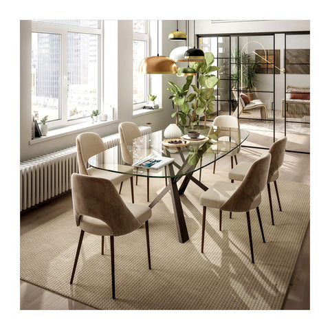 Brandee Canteen Tables & Dining Sets Heavy-Duty Steel Base & Easy-Clean Table, Offix Furniture