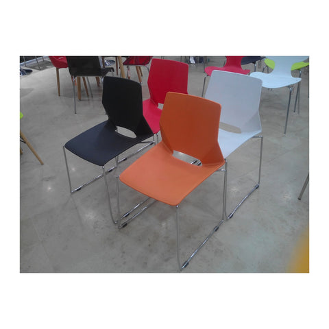 Brama Canteen Tables & Dining Sets Heavy-Duty Steel Base & Easy-Clean Table, Offix Furniture