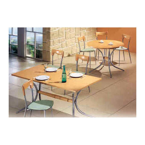 Scorpio Canteen Tables & Dining Sets Heavy-Duty Steel Base & Easy-Clean Table, Offix Furniture