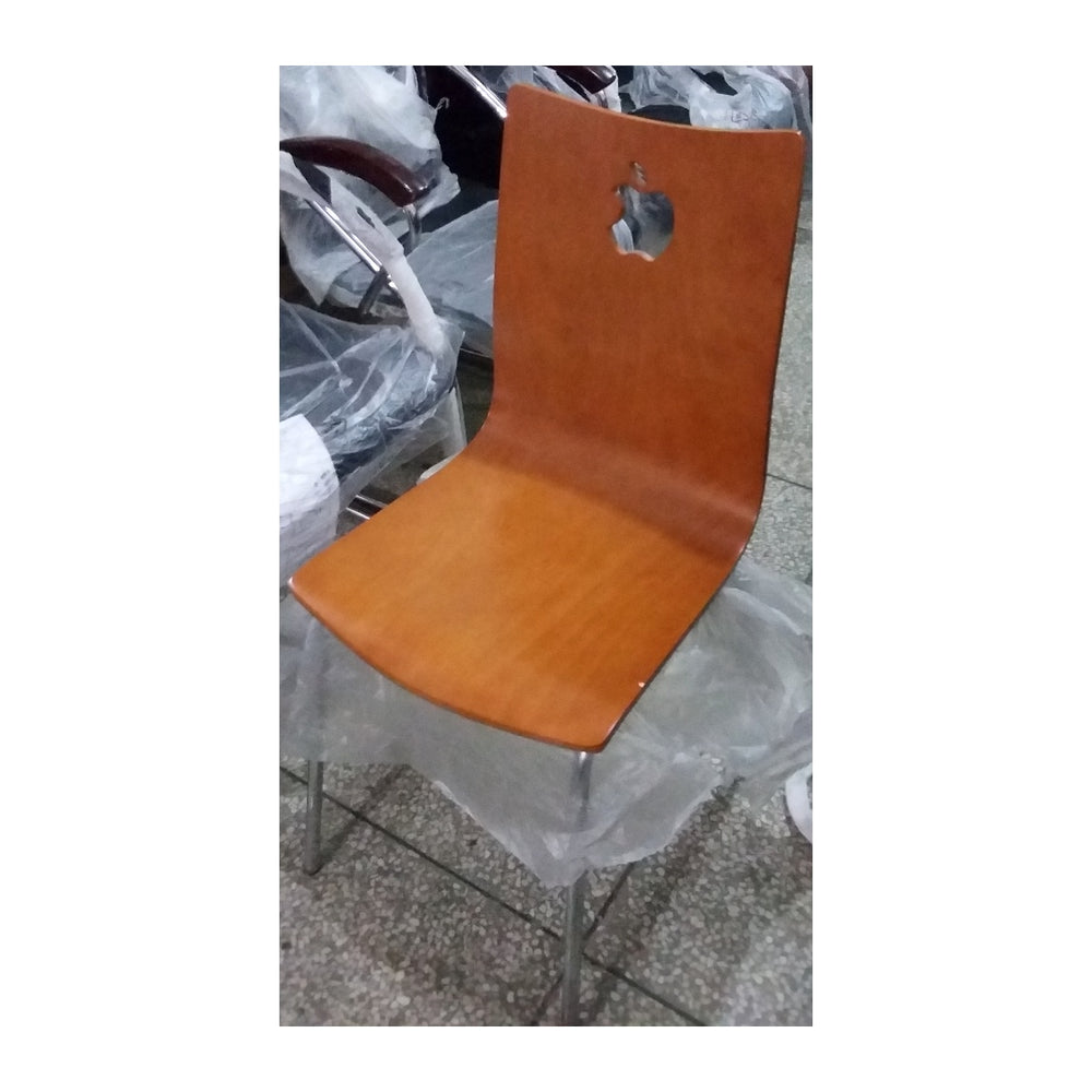 Dining & Canteen Chairs Divaas (20150320_150144) – Easy-Clean Poly Shell & Metal Base